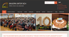 Desktop Screenshot of bauern-unter-sich.de