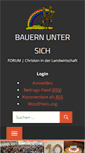 Mobile Screenshot of bauern-unter-sich.de
